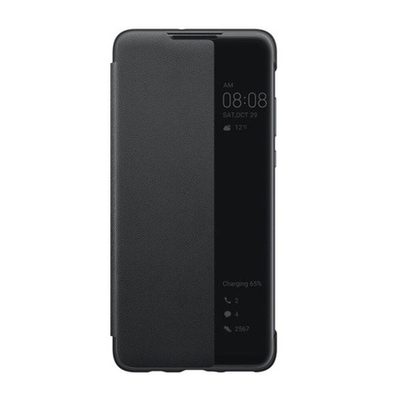 Huawei P30 Lite Smart View Flip Cover case 51993076 - black