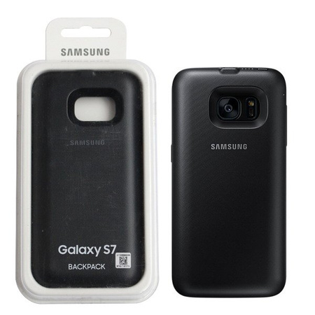 Samsung Galaxy S7 induction case with 2700 mAh battery EP-TG930BBEGWW - black