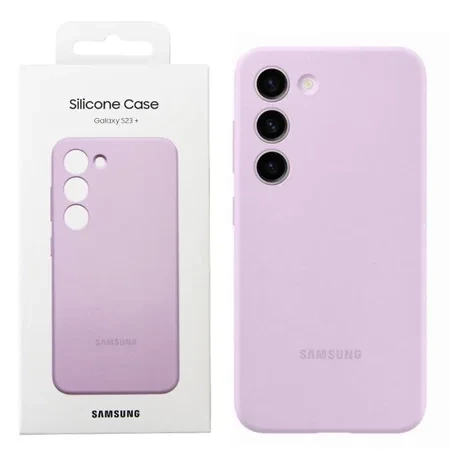 Samsung Galaxy S23 Plus Silicone Phone Case - lavender