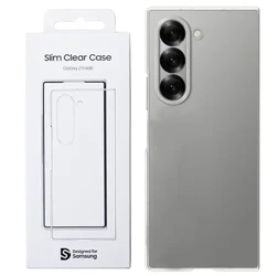 Samsung Galaxy Z Fold6 Slim Clear Phone Case - transparent