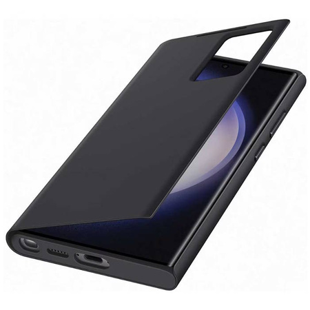 Etui na telefon Samsung Galaxy S23 Ultra Smart View Wallet Case - czarne