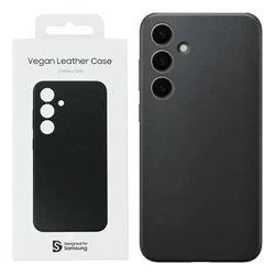 Samsung Galaxy S24 Plus Vegan Leather Phone Case - black