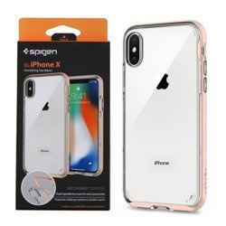 Apple iPhone X case Spigen Neo Hybrid Crystal 057CS22173 - Peach (Blush Gold)