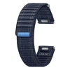 Strap for Samsung Galaxy Watch 4/ 4 Classic/ 5/ 5 Pro/ 6/ 6 Classic Fabric Band One Click 20 mm M/L - navy blue