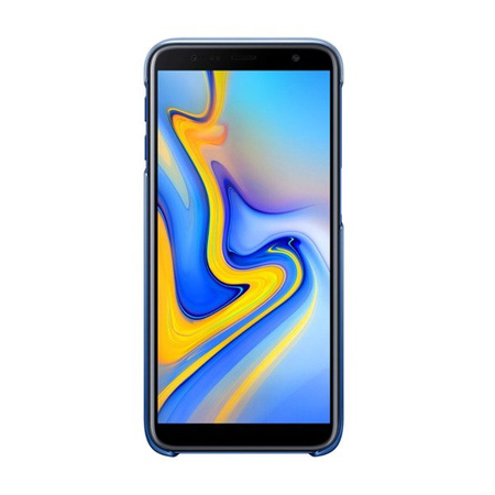 Samsung Galaxy J6 Plus 2018 Gradation Cover phone case - translucent blue