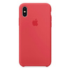 Apple iPhone X silicone case MRG12ZM/A - raspberry pink (Raspberry)