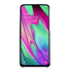 Etui na telefon Samsung Galaxy A40 Gradation Cover - półprzezroczysty czarny