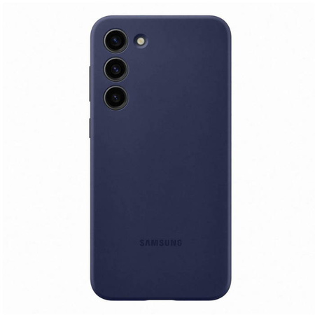 Samsung Galaxy S23 Plus Silicone Phone Case - navy blue