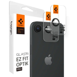 Spigen Glas camera tempered glass for Apple iPhone 16/ 16 Plus.TR EZ FIT OPTIK Pro 2 pieces