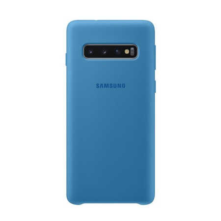 Samsung Galaxy S10 Silicone Cover phone case - blue