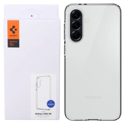 Etui na telefon Samsung Galaxy A56 5G Spigen Liquid Crystal silikonowe - transparentne