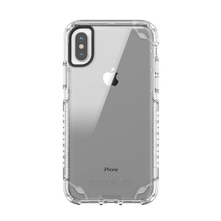 Apple iPhone X/ XS Griffin Survivor Slim Fit case - transparent