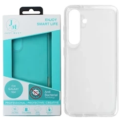 Samsung Galaxy S24 Just Must Anti-bacteria TPU phone case - transparent