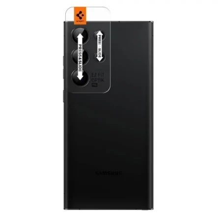 Spigen Glas Tempered Camera Glass for Samsung Galaxy S23 Ultra.TR EZ FIT OPTIK Pro - 2 pieces