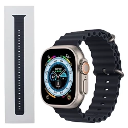 Apple Watch 42/ 44/ 45/ 49 Ultra Ocean Band Extension - Black (Midnight)