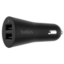 Belkin Boost Charge 2-Port USB-A Car Charger - 24W