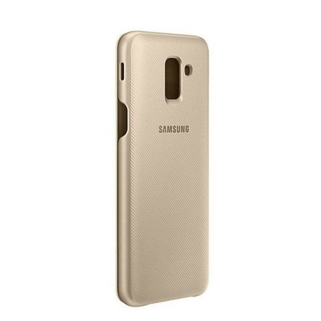 Samsung Galaxy J6 2018 Wallet Cover phone case - gold