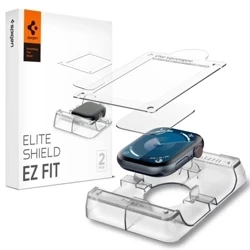 Spigen Elite Shield EZ FIT hybrid glass for Apple Watch 10 (46 mm) - 2 pieces