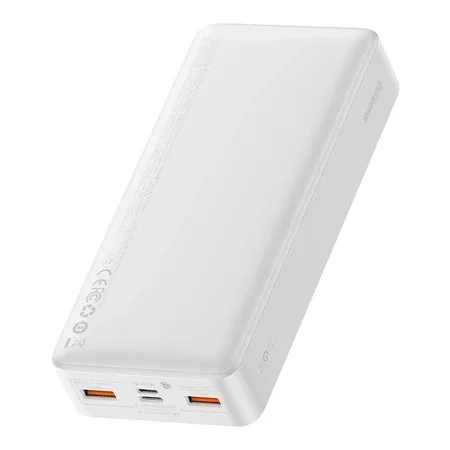 Powerbank Baseus Bipow Digital Display Fast Charge 20000 mAh 20W - white