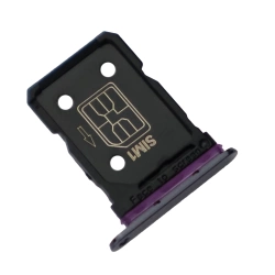 SIM card drawer for Oppo Find N2 Flip original - black