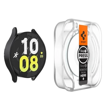 Szkło hartowane na Samsung Galaxy Watch 6 44 mm Spigen Glas.TR EZ FIT - 2 sztuki