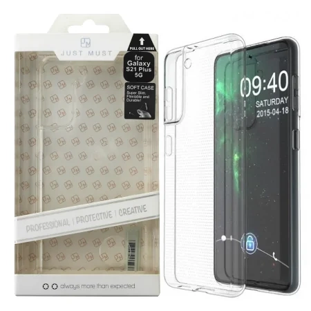 Samsung Galaxy S21 Plus 5G Just Must Soft Phone Case - transparent