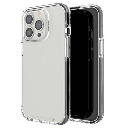 Case for Apple iPhone 13 Pro Gear4 Santa Cruz - transparent with black frame