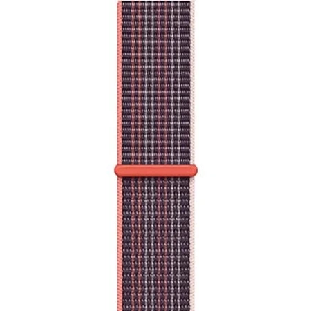 Strap for Apple Watch 42/ 44/ 45/ 49 Ultra/ Ultra 2 Sport Loop - Orange/Pink (Nectarine/ Peony)