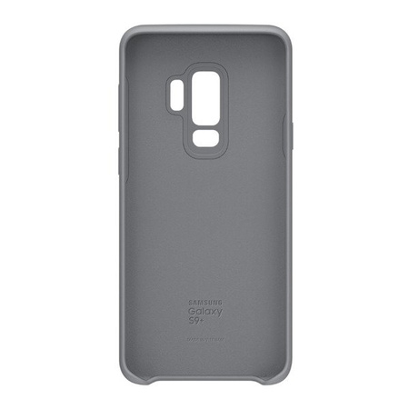 Silicone case for Samsung Galaxy S9 Plus phone - gray