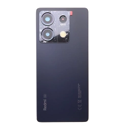 Battery flap for Xiaomi Redmi Note 13 5G original - black (Stealth Black)