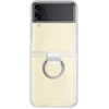 Etui na telefon Samsung Galaxy Z Flip3 5G Clear Cover with Ring - transparentne