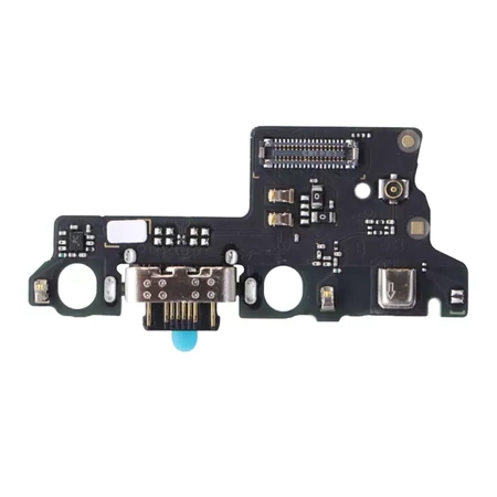 Board with USB-C charging connector and microphone for Motorola Moto E13