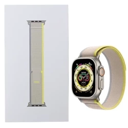 Apple Watch strap 42/ 44/ 45/ 49 Ultra Trail Loop M/L - yellow-beige