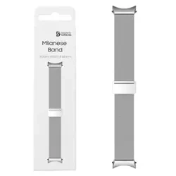 Bransoleta Samsung Milanese Band M/L do Galaxy Watch 4 44 mm - srebrna