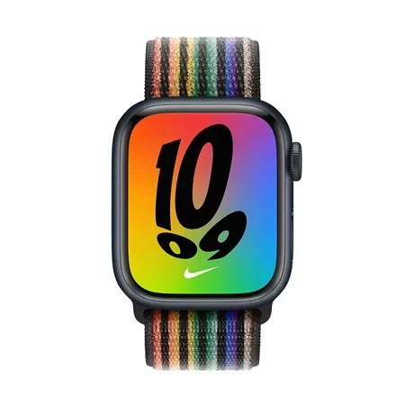 Apple Watch 38/ 40/ 41 mm Nike Sport Loop Strap - Rainbow (Pride Edition)