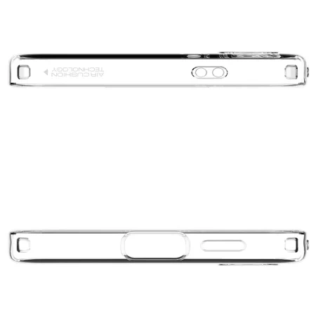 Etui na telefon Samsung Galaxy S24 Spigen Liquid Crystal silikonowe - transparentne