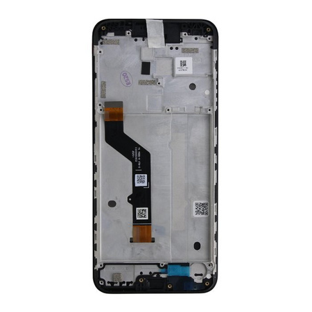 Motorola Moto G9 Play wyświetlacz LCD z ramką  - czarny