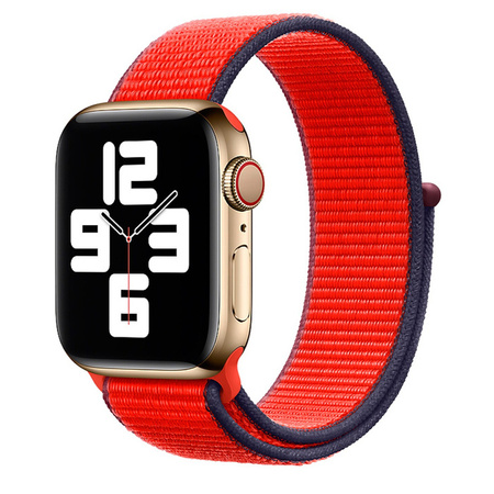 Apple Watch 38/ 40/ 41 mm Sport Loop Strap - red