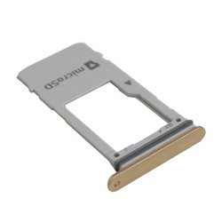 Samsung Galaxy A8 2018 micro-SD card drawer - gold