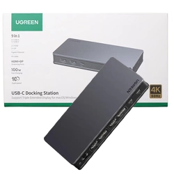 Adapter 9w1 Ugreen USB-C Docking Station