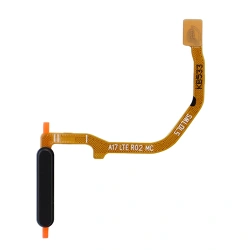Fingerprint reader for Samsung Galaxy A17 4G original - black