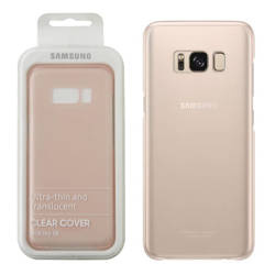 Samsung Galaxy S8 etui Clear Cover EF-QG950CPEGWW - różowe