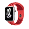 Pasek Apple Watch 42/ 44/ 45/ 49 Ultra/ Ultra 2 Nike Sport Band S/M M/L- czerwony (Bright Crimson/ Gym Red)