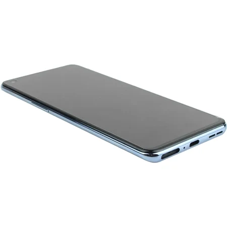 LCD display with bezel for OnePlus Nord 2T 5G - grey (Grey Shadow)