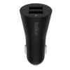 Belkin dual port car charger with Lightning cable for iPhone/ iPad - 24W