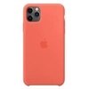 Apple iPhone 11 Pro Max Silicone Case - Orange (Clementine)