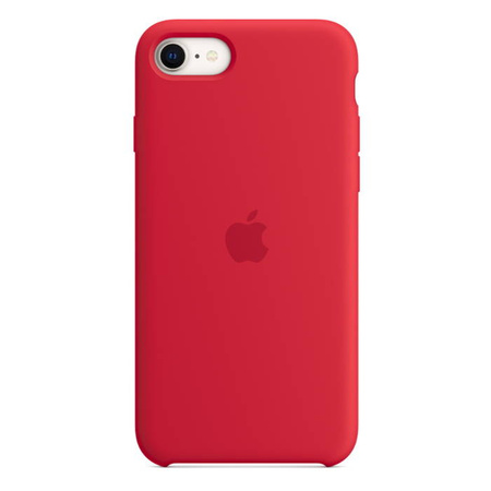 Apple iPhone SE 2020/ SE 2022 Silicone Case - Red (Red)