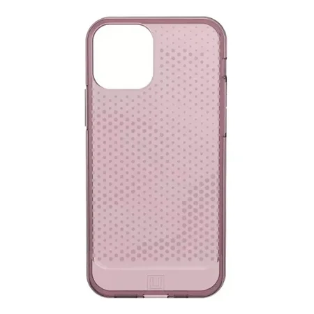 Silicone case for Apple iPhone 12/ 12 Pro UAG Lucent - pink (Dusty Rose) 