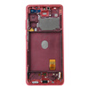 Samsung Galaxy S20 FE LCD display - red (Cloud Red)