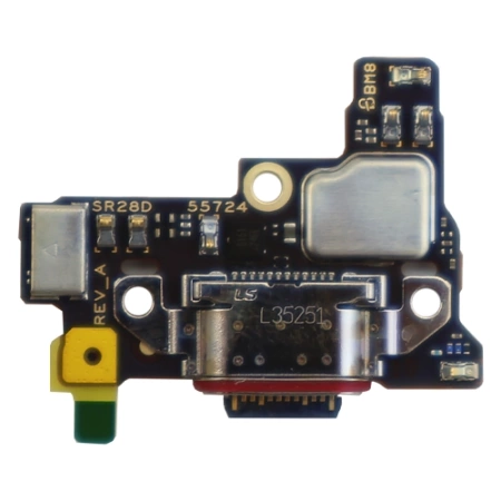 Board with USB-C charging connector and microphone for Motorola Edge 40 Pro